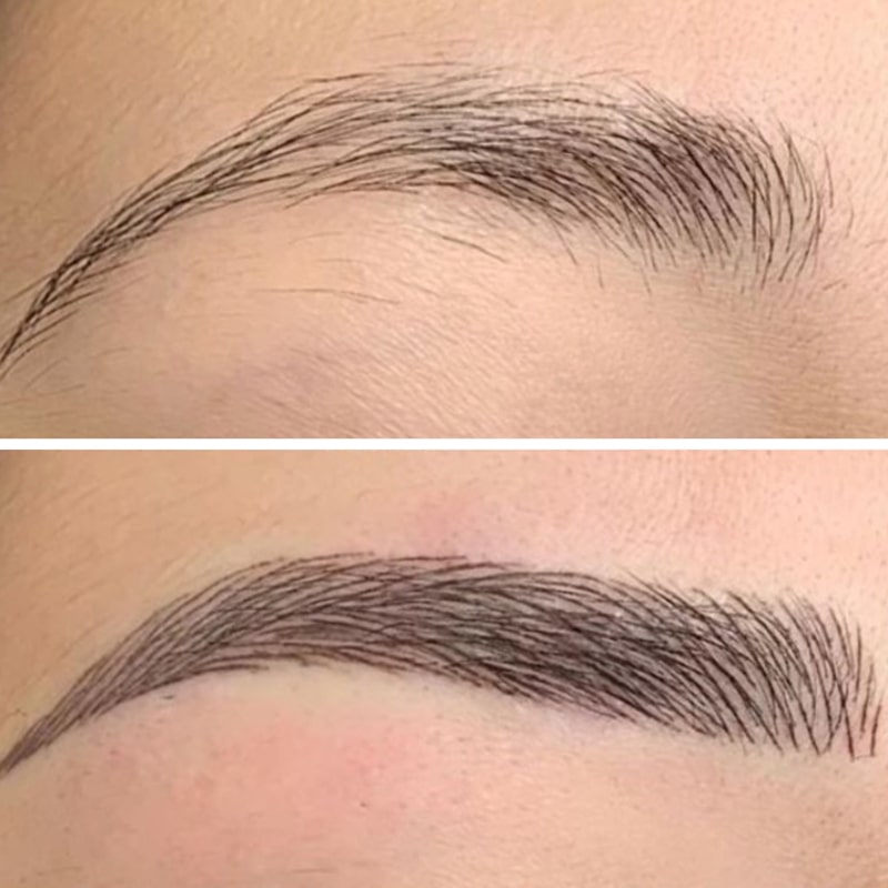 Eyebrow Tint includes Waxing