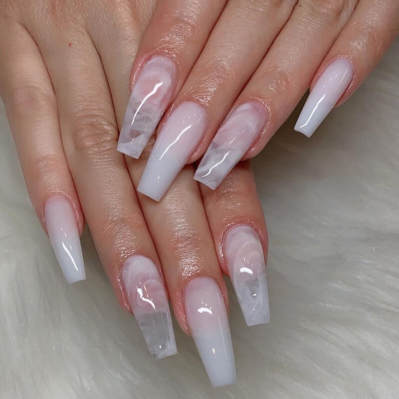 French Polish Fingers